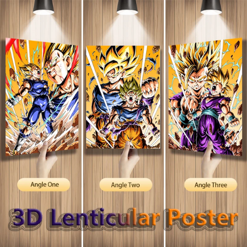 Cuadro Lenticular 3D Dragon Ball