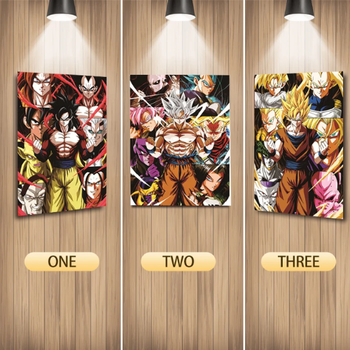 Cuadro Lenticular 3D Dragon Ball