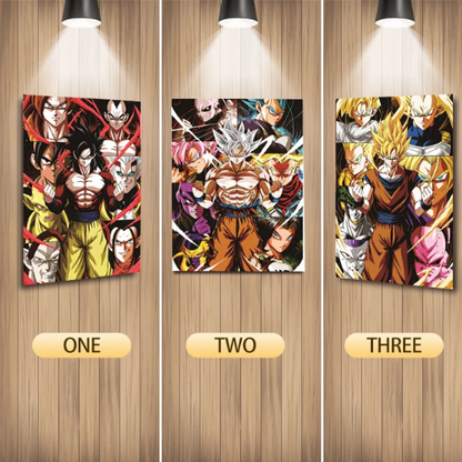 Cuadro Lenticular 3D Dragon Ball
